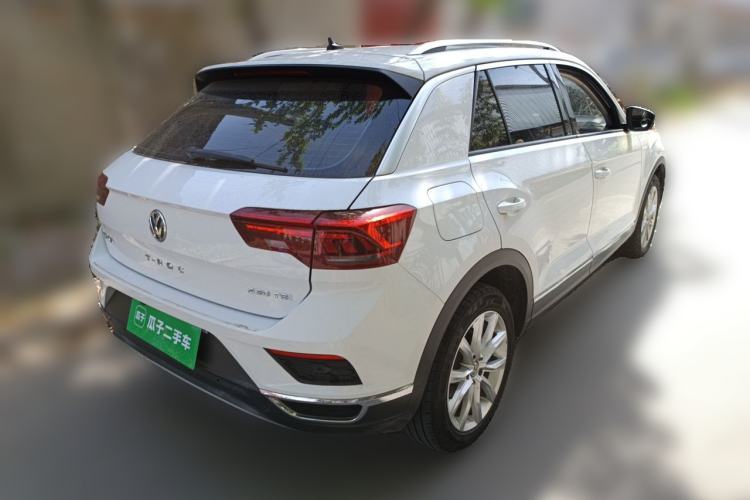 Used Volkswagen T-ROC 2020 230TSI DSG Two-Wheel Drive Advanced Version Rear Right 45 Deg