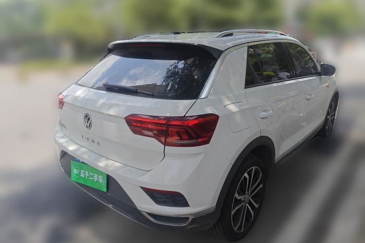 Used Volkswagen T-ROC 2020 280TSI DSG Two-Wheel Drive Comfort Version Rear Right 45 Deg