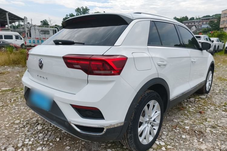 Used Volkswagen T-ROC 2020 230TSI DSG Two-Wheel Drive Advanced Version Rear Right 45 Deg