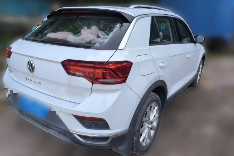 Used Volkswagen T-ROC 2020 230TSI DSG Two-Wheel Drive Advanced Version Rear Right 45 Deg