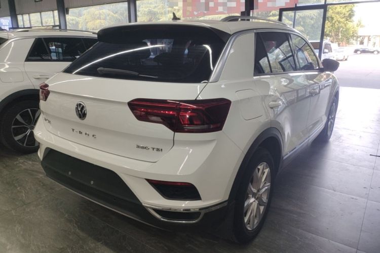 Used Volkswagen T-ROC 2020 280TSI DSG Two-Wheel-Drive Elite Version Rear Right 45 Deg