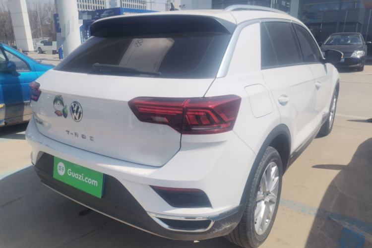 Used Volkswagen T-ROC 2020 280TSI DSG Two-Wheel-Drive Elite Version Rear Right 45 Deg