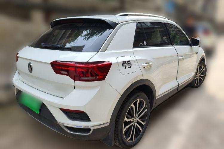 Used Volkswagen T-ROC 2020 280TSI DSG Two-Wheel Drive Comfort Version Rear Right 45 Deg