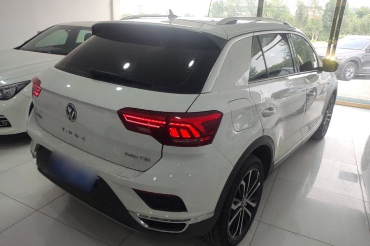 Used Volkswagen T-ROC 2020 280TSI DSG Two-Wheel Drive Comfort Version Rear Right 45 Deg