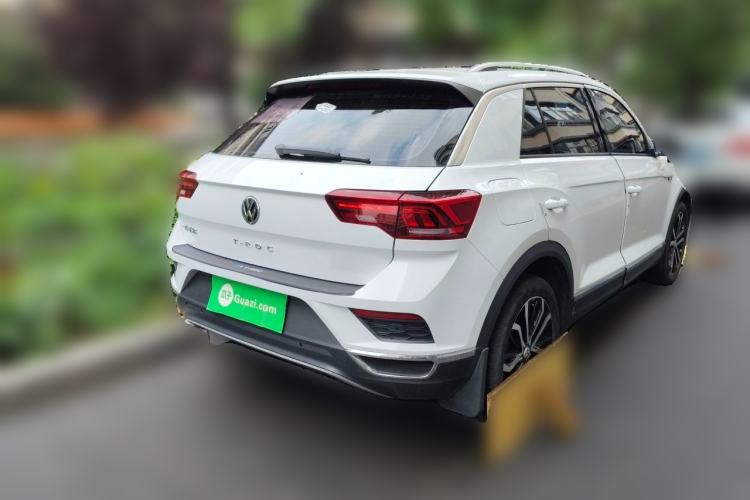Used Volkswagen T-ROC 2020 280TSI DSG Two-Wheel Drive Comfort Version Rear Right 45 Deg