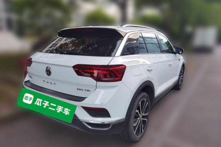 Used Volkswagen T-ROC 2020 280TSI DSG Two-Wheel Drive Comfort Version Rear Right 45 Deg