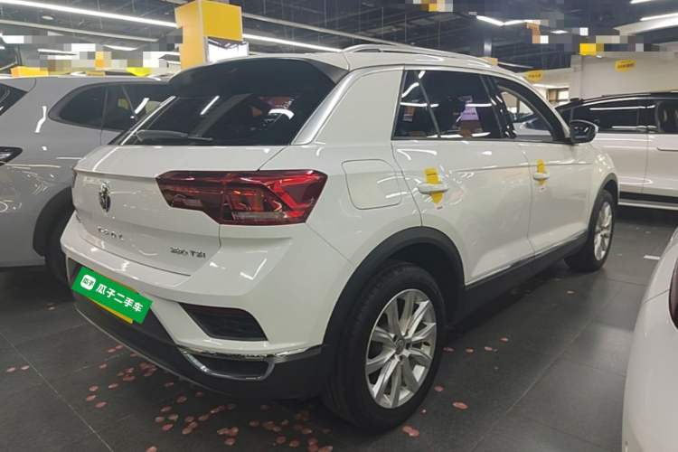 Used Volkswagen T-ROC 2020 280TSI DSG Two-Wheel-Drive Elite Version Rear Right 45 Deg