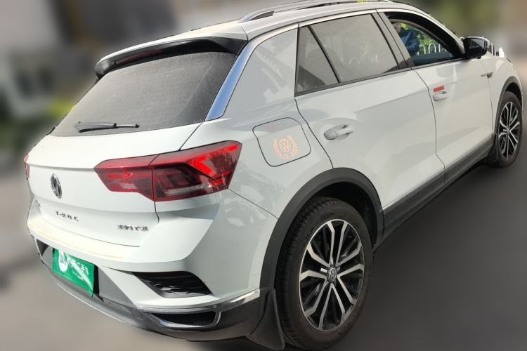 Used Volkswagen T-ROC 2020 280TSI DSG Two-Wheel Drive Comfort Version Rear Right 45 Deg