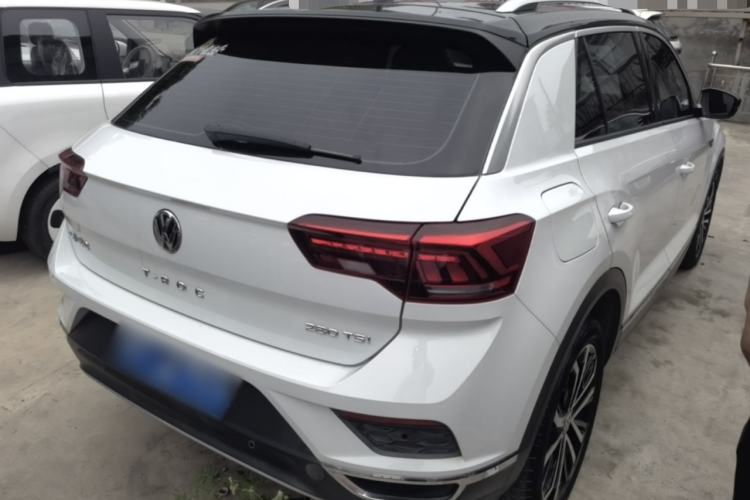 Used Volkswagen T-ROC 2020 280TSI DSG Two-Wheel Drive Comfort Version Rear Right 45 Deg