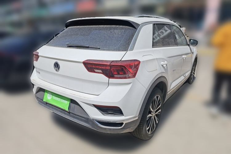 Used Volkswagen T-ROC 2020 280TSI DSG Two-Wheel-Drive Luxury Version Rear Right 45 Deg
