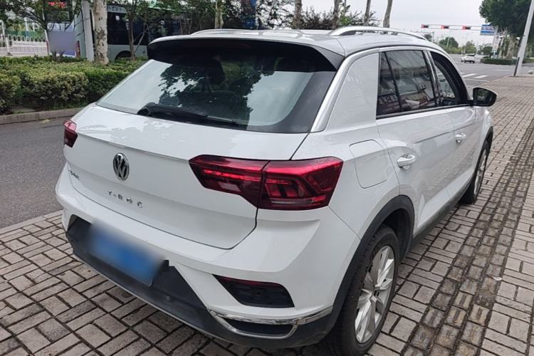 Used Volkswagen T-ROC 2020 230TSI DSG Two-Wheel Drive Advanced Version Rear Right 45 Deg