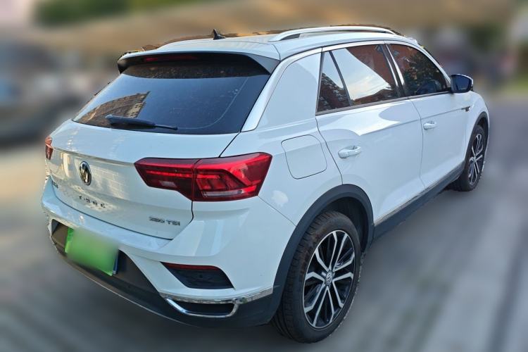 Used Volkswagen T-ROC 2020 280TSI DSG Two-Wheel Drive Comfort Version Rear Right 45 Deg