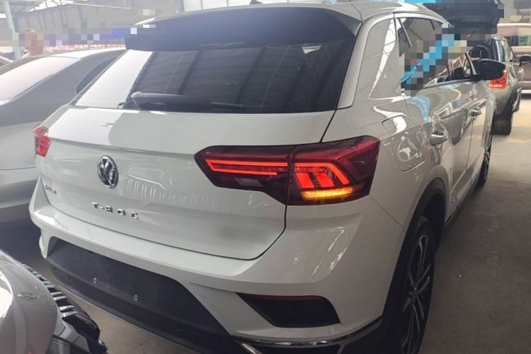 Used Volkswagen T-ROC 2020 280TSI DSG Two-Wheel Drive Comfort Version Rear Right 45 Deg