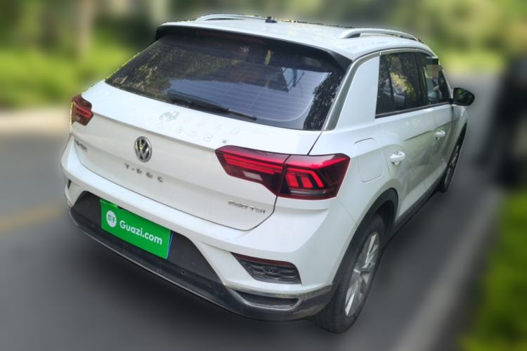 Used Volkswagen T-ROC 2020 280TSI DSG Two-Wheel Drive Advanced Version Rear Right 45 Deg