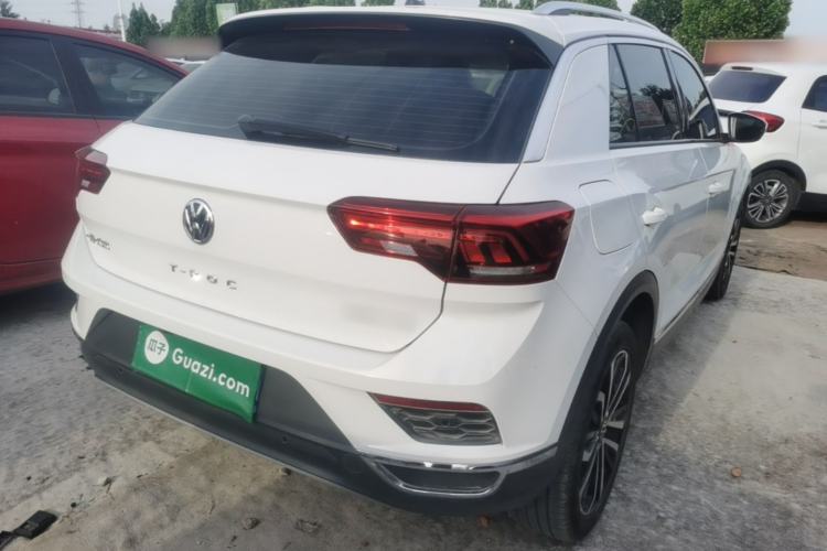 Used Volkswagen T-ROC 2020 280TSI DSG Two-Wheel Drive Advanced Version Rear Right 45 Deg
