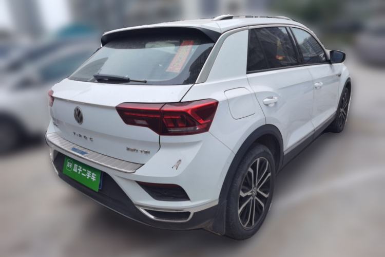 Used Volkswagen T-ROC 2020 280TSI DSG Two-Wheel Drive Comfort Version Rear Right 45 Deg