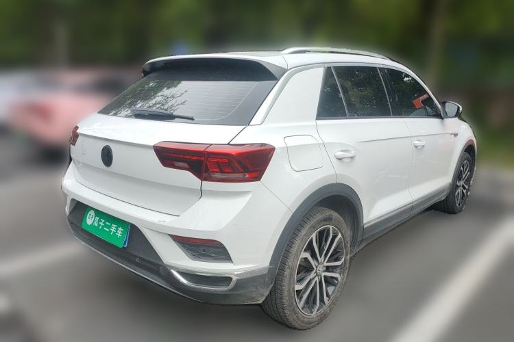 Used Volkswagen T-ROC 2020 280TSI DSG Two-Wheel Drive Comfort Version Rear Right 45 Deg