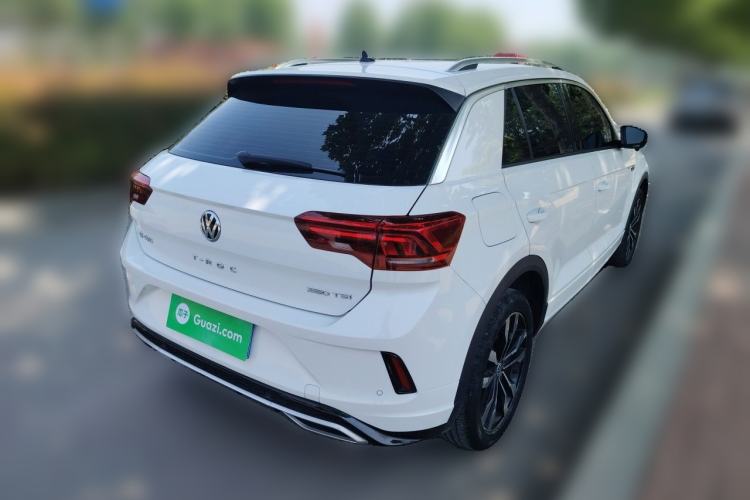 Used Volkswagen T-ROC 2020 280TSI DSG Two-Wheel Drive R-Line Pro Rear Right 45 Deg