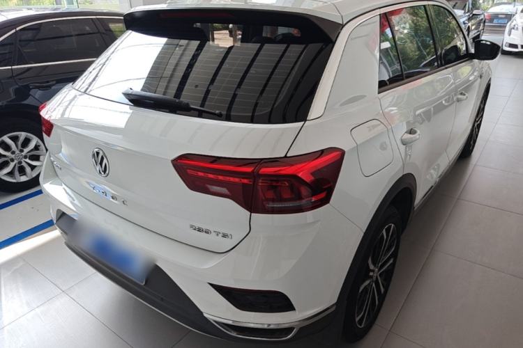 Used Volkswagen T-ROC 2020 280TSI DSG Two-Wheel Drive Comfort Version Rear Right 45 Deg