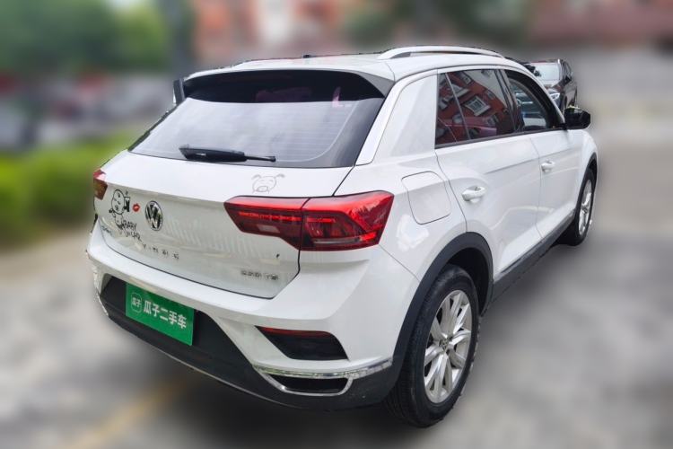 Used Volkswagen T-ROC 2020 230TSI DSG Two-Wheel Drive Advanced Version Rear Right 45 Deg