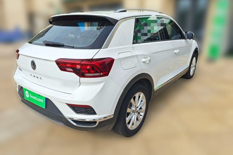Used Volkswagen T-ROC 2020 280TSI DSG Two-Wheel Drive Advanced Version Rear Right 45 Deg