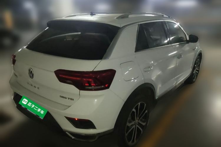 Used Volkswagen T-ROC 2020 280TSI DSG Two-Wheel Drive Comfort Version Rear Right 45 Deg