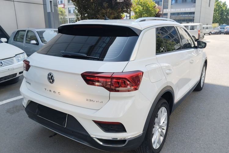 Used Volkswagen T-ROC 2020 230TSI DSG Two-Wheel Drive Advanced Version Rear Right 45 Deg