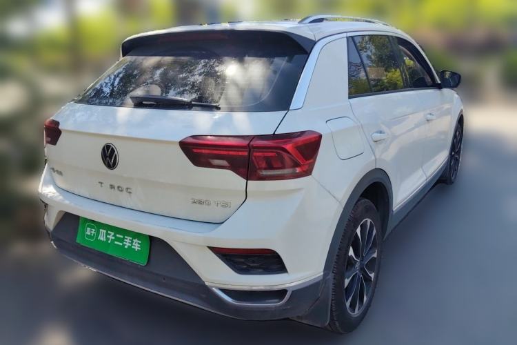 Used Volkswagen T-ROC 2020 280TSI DSG Two-Wheel-Drive Elite Version Rear Right 45 Deg