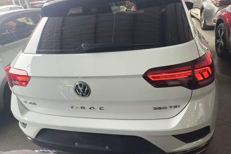 Used Volkswagen T-ROC 2020 280TSI DSG Two-Wheel Drive Comfort Version Rear