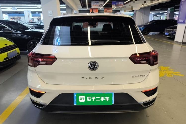 Used Volkswagen T-ROC 2020 230TSI DSG Two-Wheel Drive Advanced Version Rear