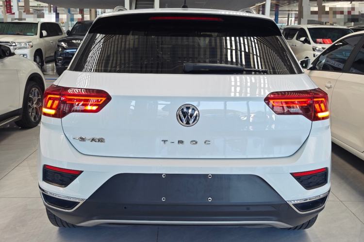 Used Volkswagen T-ROC 2020 280TSI DSG Two-Wheel Drive Comfort Version Rear