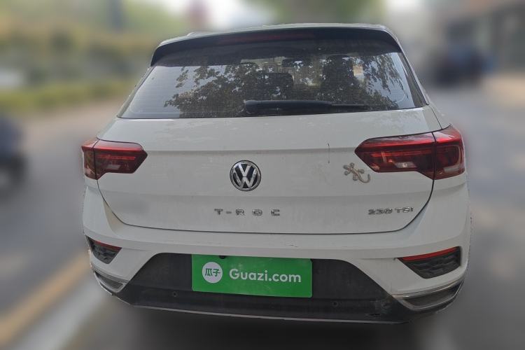 Used Volkswagen T-ROC 2020 230TSI DSG Two-Wheel Drive Advanced Version Rear