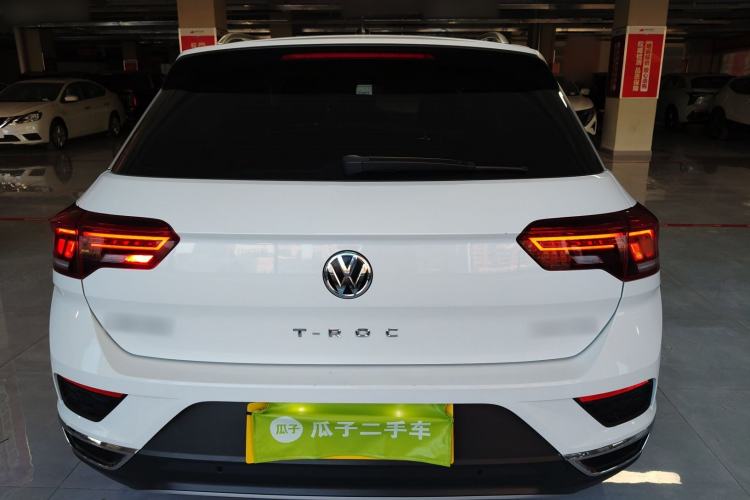 Used Volkswagen T-ROC 2020 280TSI DSG Two-Wheel Drive Comfort Version Rear