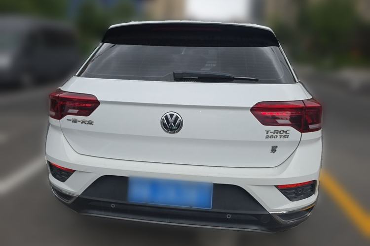 Used Volkswagen T-ROC 2020 280TSI DSG Two-Wheel Drive Comfort Version Rear