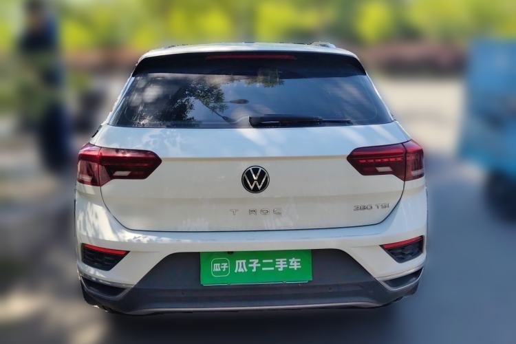 Used Volkswagen T-ROC 2020 280TSI DSG Two-Wheel-Drive Elite Version Rear