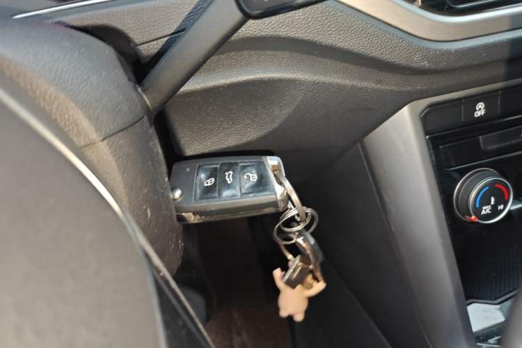 Used Volkswagen T-ROC 2020 280TSI DSG Two-Wheel Drive Advanced Version Vehicle Key