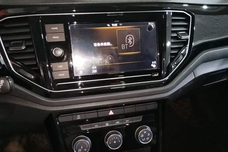 Used Volkswagen T-ROC 2020 280TSI DSG Two-Wheel Drive Comfort Version Audio And AC Panel