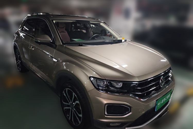 Used Volkswagen T-ROC 2020 280TSI DSG Two-Wheel Drive Comfort Version Front Right 45 Deg