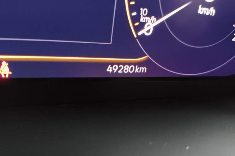 Used Volkswagen T-ROC 2020 280TSI DSG Two-Wheel Drive Comfort Version Odometer Close Up