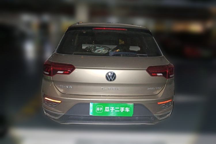 Used Volkswagen T-ROC 2020 280TSI DSG Two-Wheel Drive Comfort Version Rear