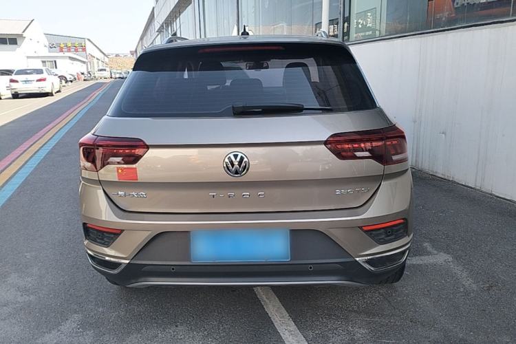 Used Volkswagen T-ROC 2020 280TSI DSG Two-Wheel Drive Comfort Version Rear