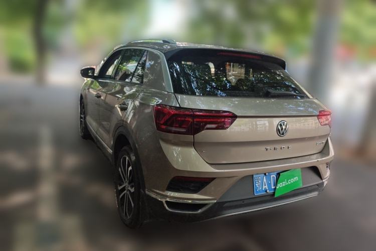 Used Volkswagen T-ROC 2020 280TSI DSG Two-Wheel-Drive Luxury Version Rear Left 45 Deg