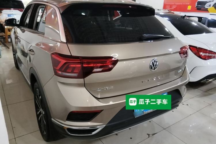 Used Volkswagen T-ROC 2020 280TSI DSG Two-Wheel Drive Comfort Version Rear Left 45 Deg