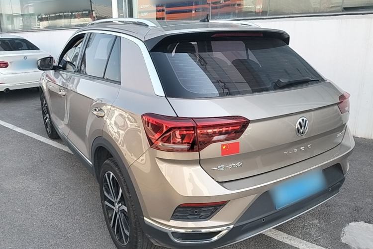 Used Volkswagen T-ROC 2020 280TSI DSG Two-Wheel Drive Comfort Version Rear Left 45 Deg