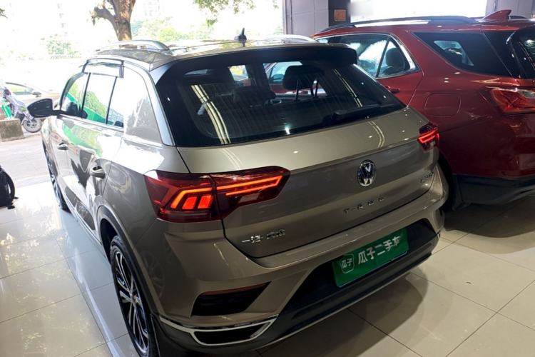 Used Volkswagen T-ROC 2020 280TSI DSG Two-Wheel Drive Comfort Version Rear Left 45 Deg