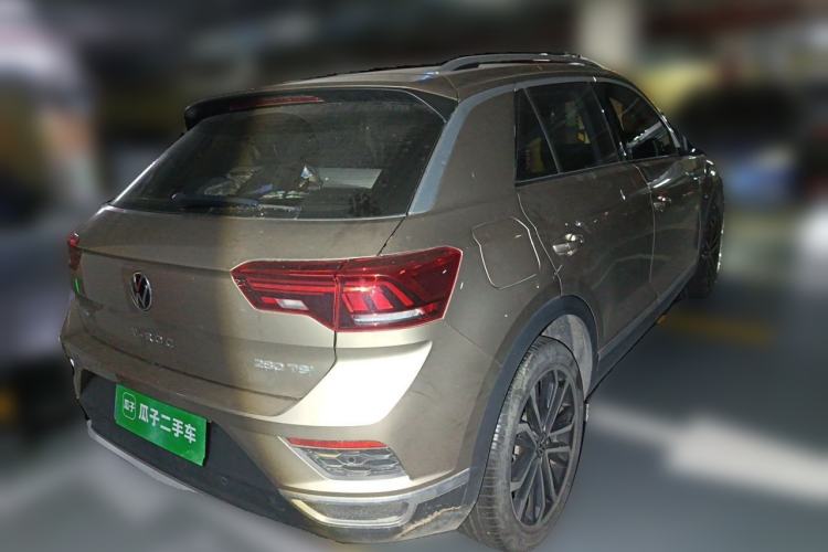 Used Volkswagen T-ROC 2020 280TSI DSG Two-Wheel Drive Comfort Version Rear Right 45 Deg