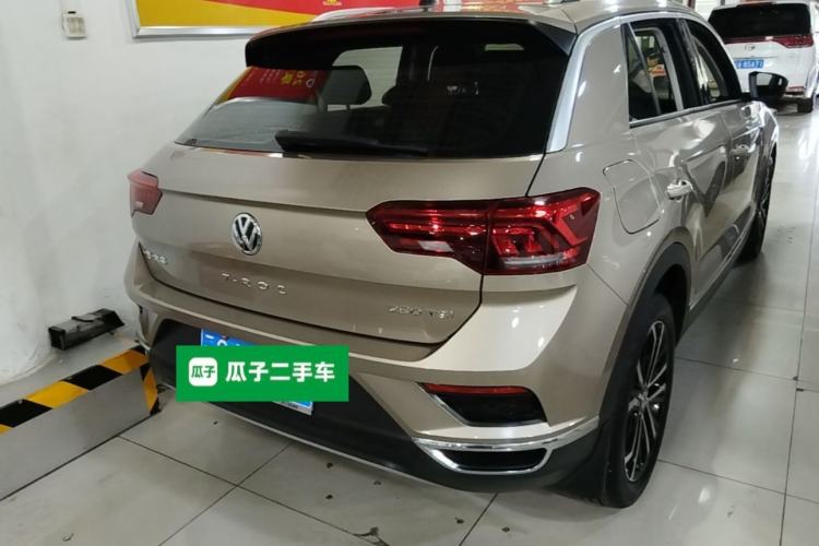 Used Volkswagen T-ROC 2020 280TSI DSG Two-Wheel Drive Comfort Version Rear Right 45 Deg