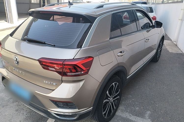 Used Volkswagen T-ROC 2020 280TSI DSG Two-Wheel Drive Comfort Version Rear Right 45 Deg