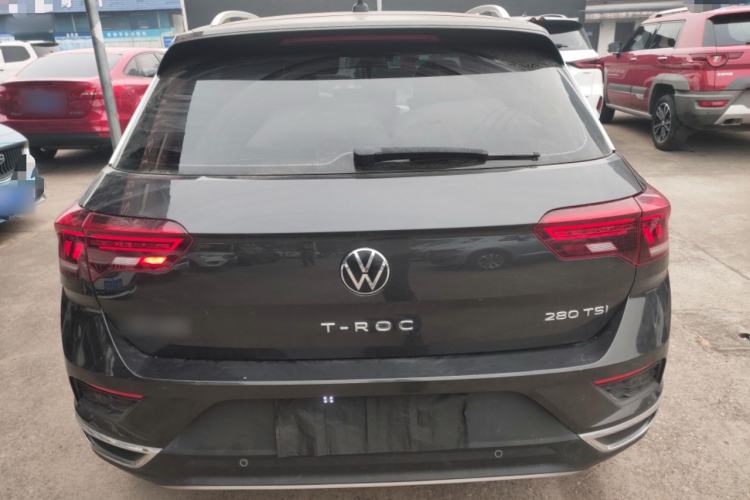 Used Volkswagen T-ROC 2021 Revised Version 280TSI DSG Two-Wheel Drive Elite Connect Edition Exterior 4