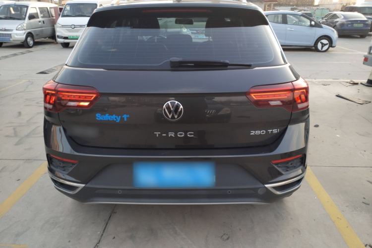 Used Volkswagen T-ROC 2021 280TSI DSG Two-Wheel Drive Comfort Connect Edition Exterior 4